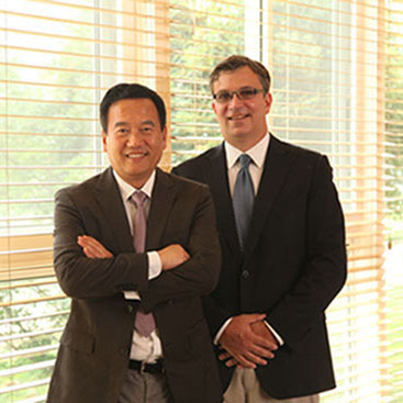 BeiGene Co-Founders, John V. Oyler and Xiaodong Wang, Ph.D.